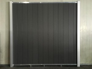 Co-extrusion bricolage clôture creuse 282x20mm 423x20mm facile à installer décoration moderne imperméable durable pour l'extérieur