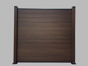 Heißer Verkauf Coextrusion DIY Zaungitter hohl 5 quadratische Löcher 151x20mm natürliches Aussehen wetterbeständig für Außendekoration